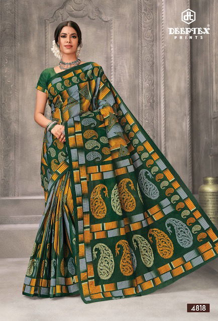 Mother India Vol 48 By Deeptex Daily Wear Sarees Catalog
